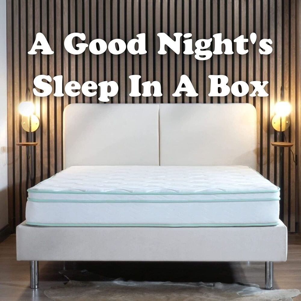 Matelas hybride à ressorts ensachés en mousse à mémoire de forme Cool Gel de 10 pouces