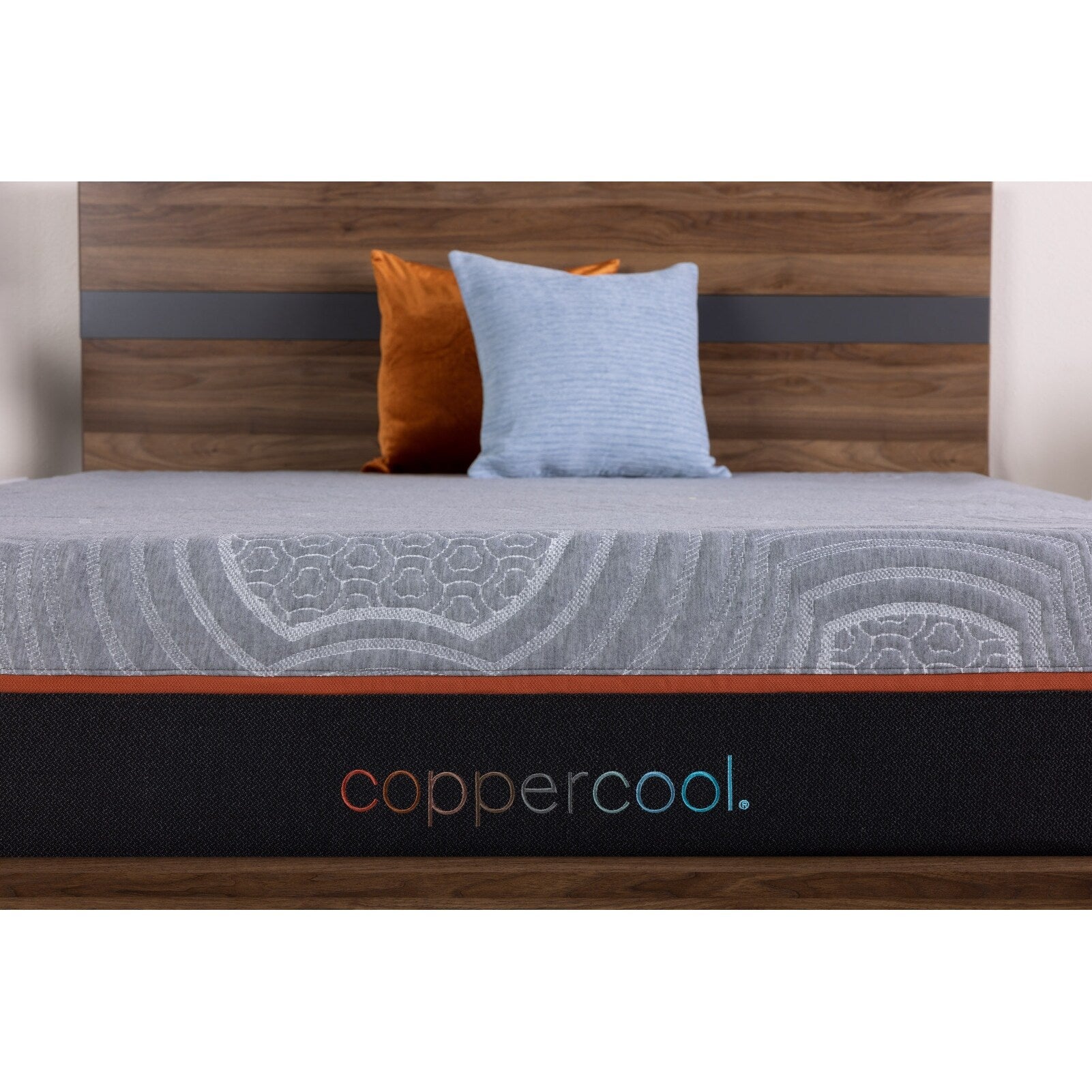 Matelas double 10 pouces en mousse à mémoire de forme gris charbon de bois infusé de gel