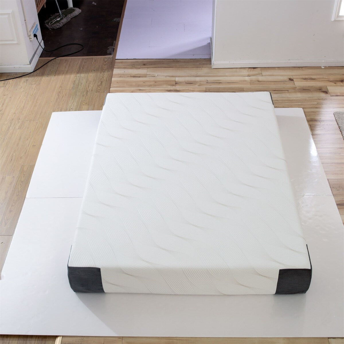 Matelas en mousse à mémoire de forme de 10 pouces, taille standard, avec support profilé pour chambre à coucher