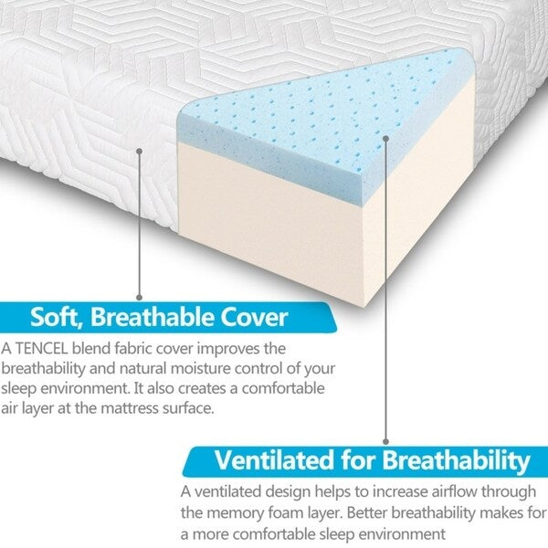 Ensemble de matelas fermes traditionnels à 2 couches et 2 oreillers