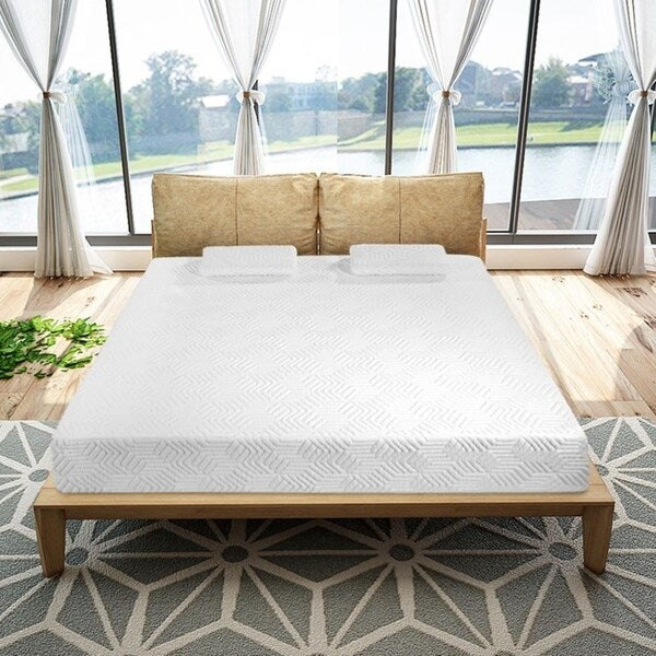Ensemble de matelas fermes traditionnels à 2 couches et 2 oreillers
