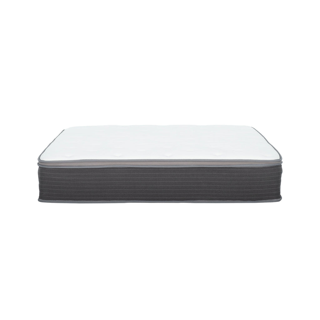 Matelas hybride à ressorts ensachés de 10 po dans une boîte, matelas en mousse viscoélastique avec gel