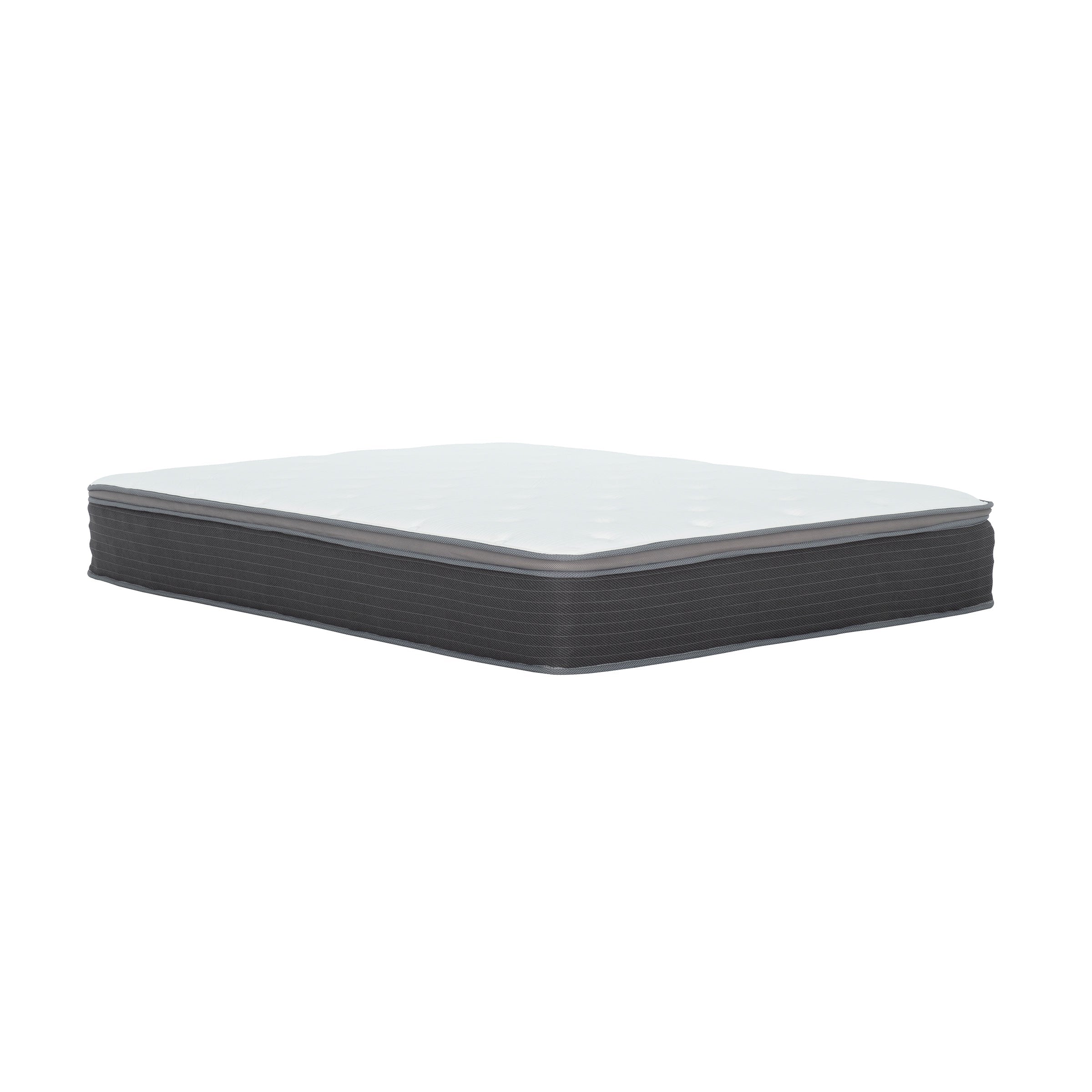 Matelas hybride à ressorts ensachés de 10 po dans une boîte, matelas en mousse viscoélastique avec gel