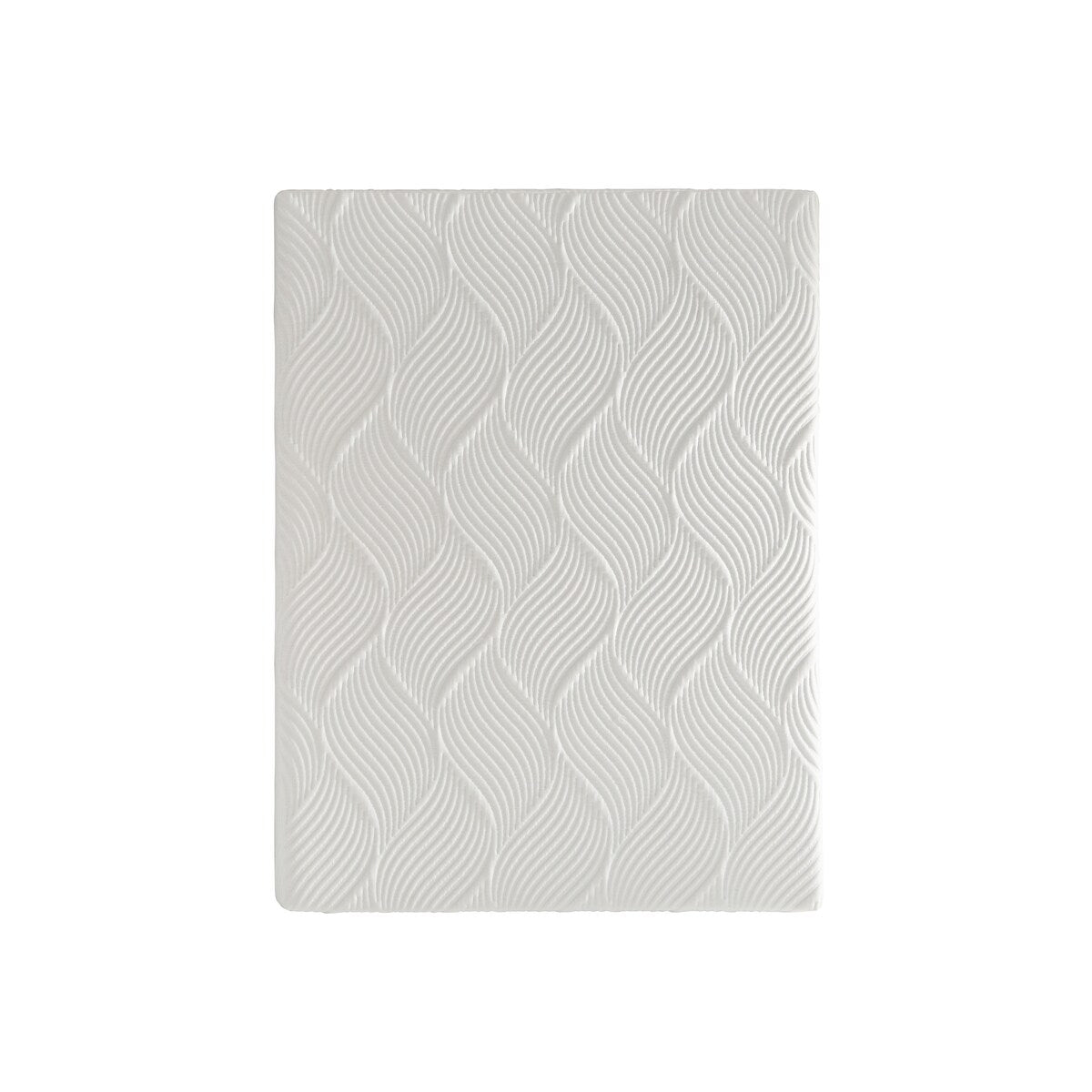Matelas California King Size 10 pouces en mousse à mémoire de forme infusée de gel, ferme, blanc, matelas dans une boîte