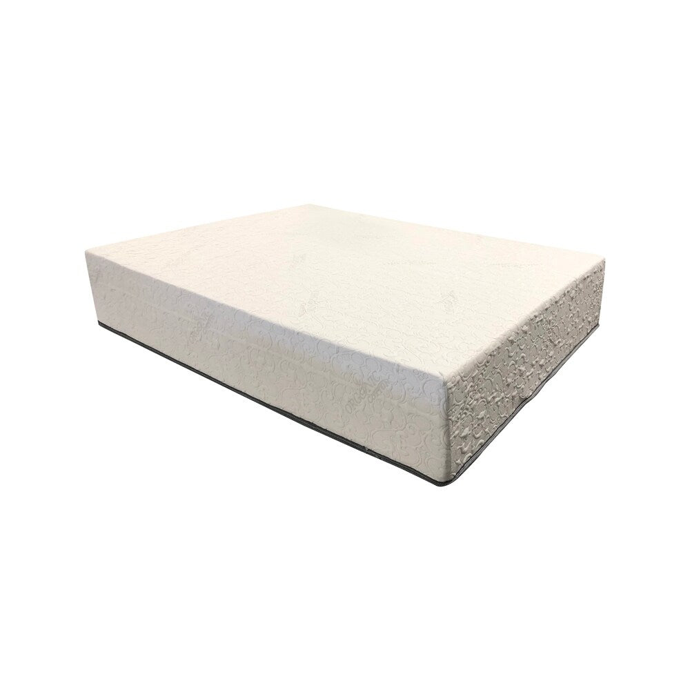 Matelas en mousse à mémoire de forme California King Size de 10 pouces - Blanc