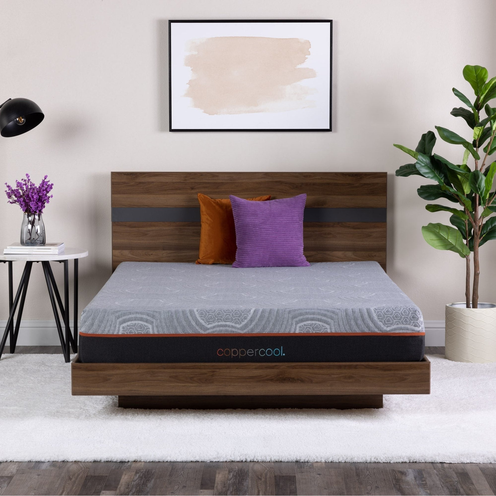 Matelas hybride en mousse à mémoire de forme de 10 pouces