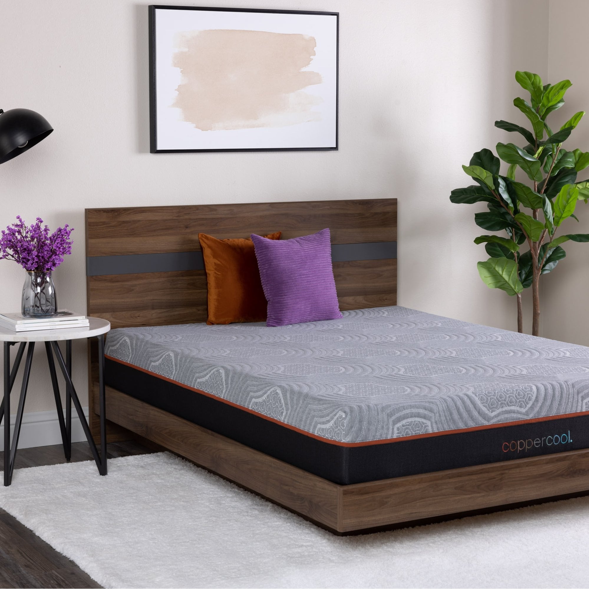 Matelas hybride en mousse à mémoire de forme de 10 pouces