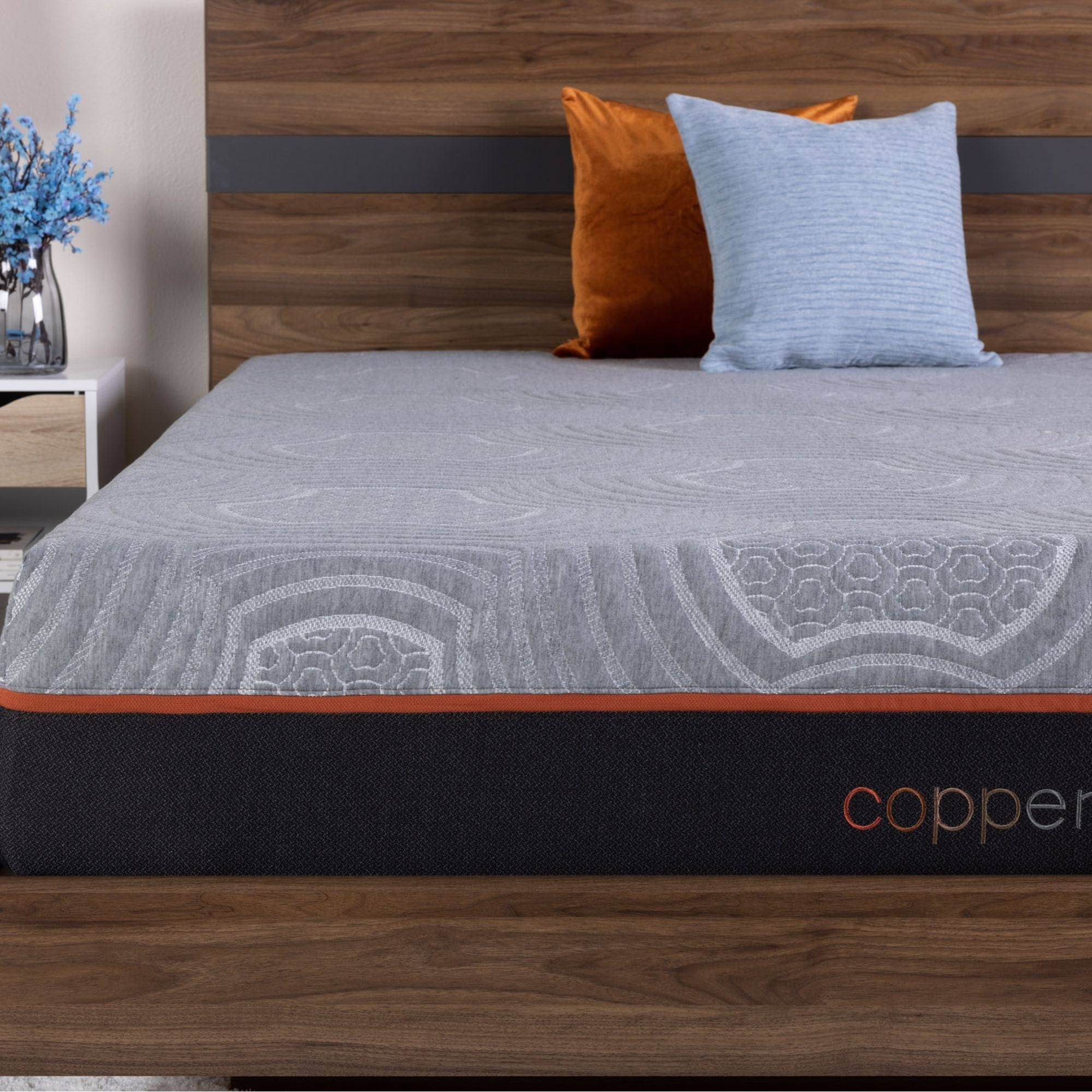 Matelas hybride de 10 pouces avec plateau en billes de gel
