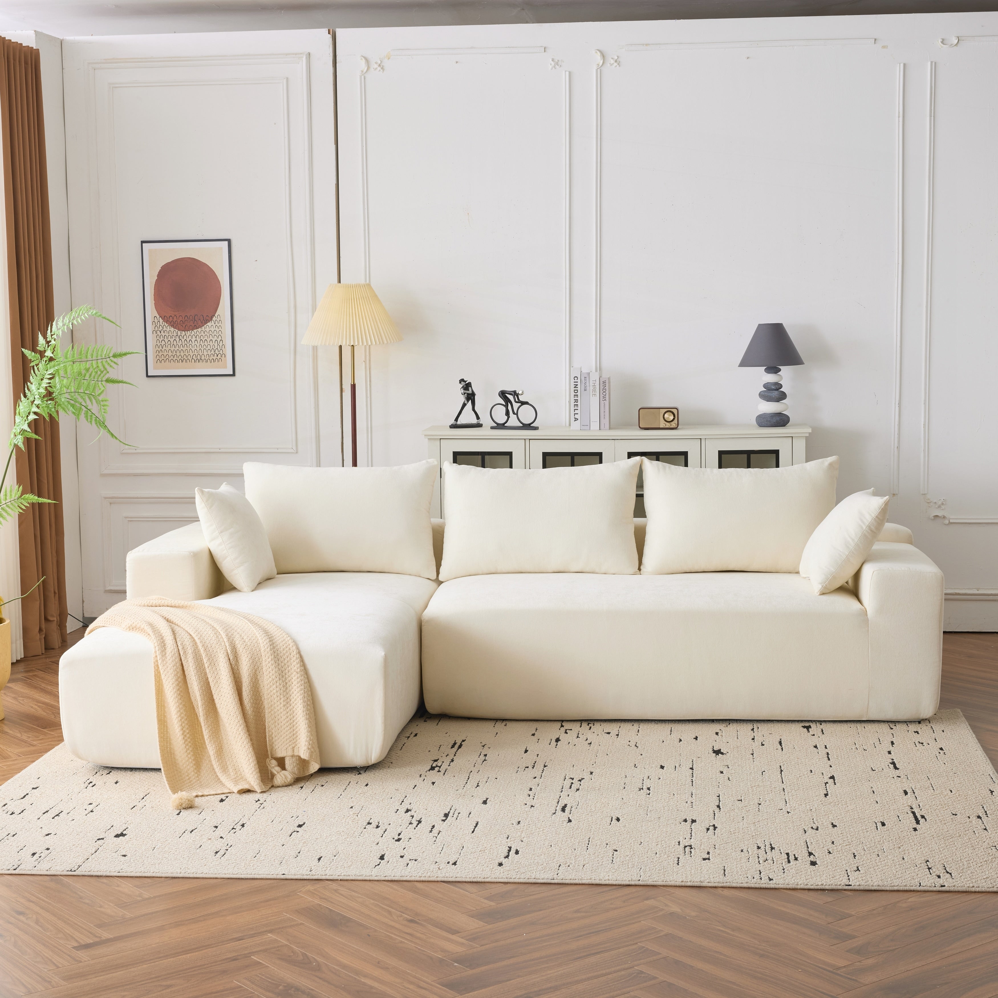 Canapé modulaire extra-profond 108X68 ​​pouces