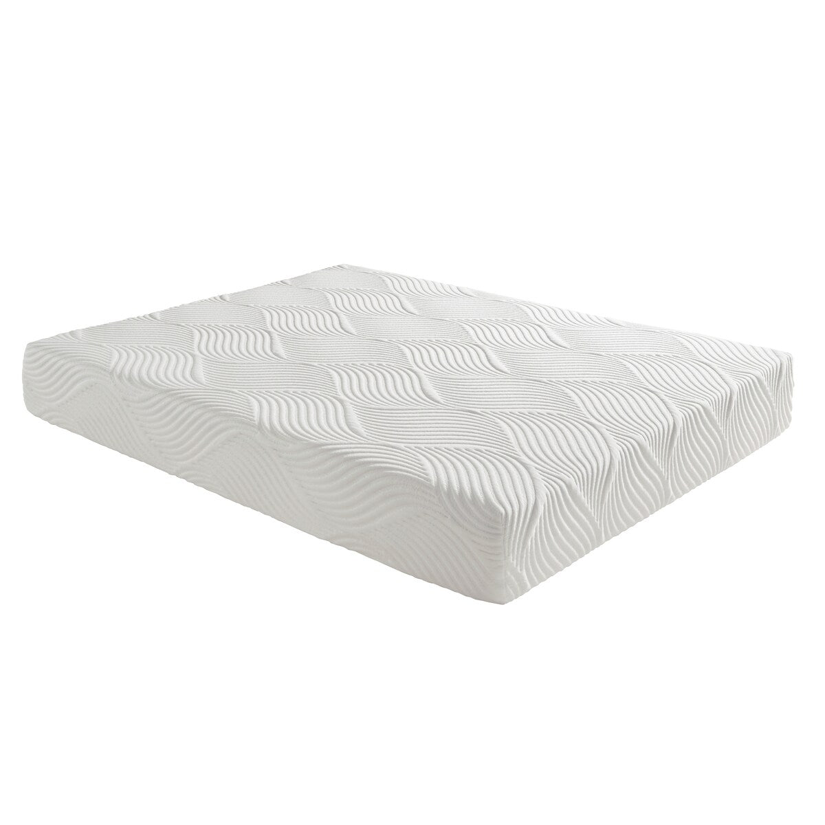 Matelas California King Size respirant en mousse à mémoire de forme Cool Gel, blanc, matelas en boîte, matelas confort
