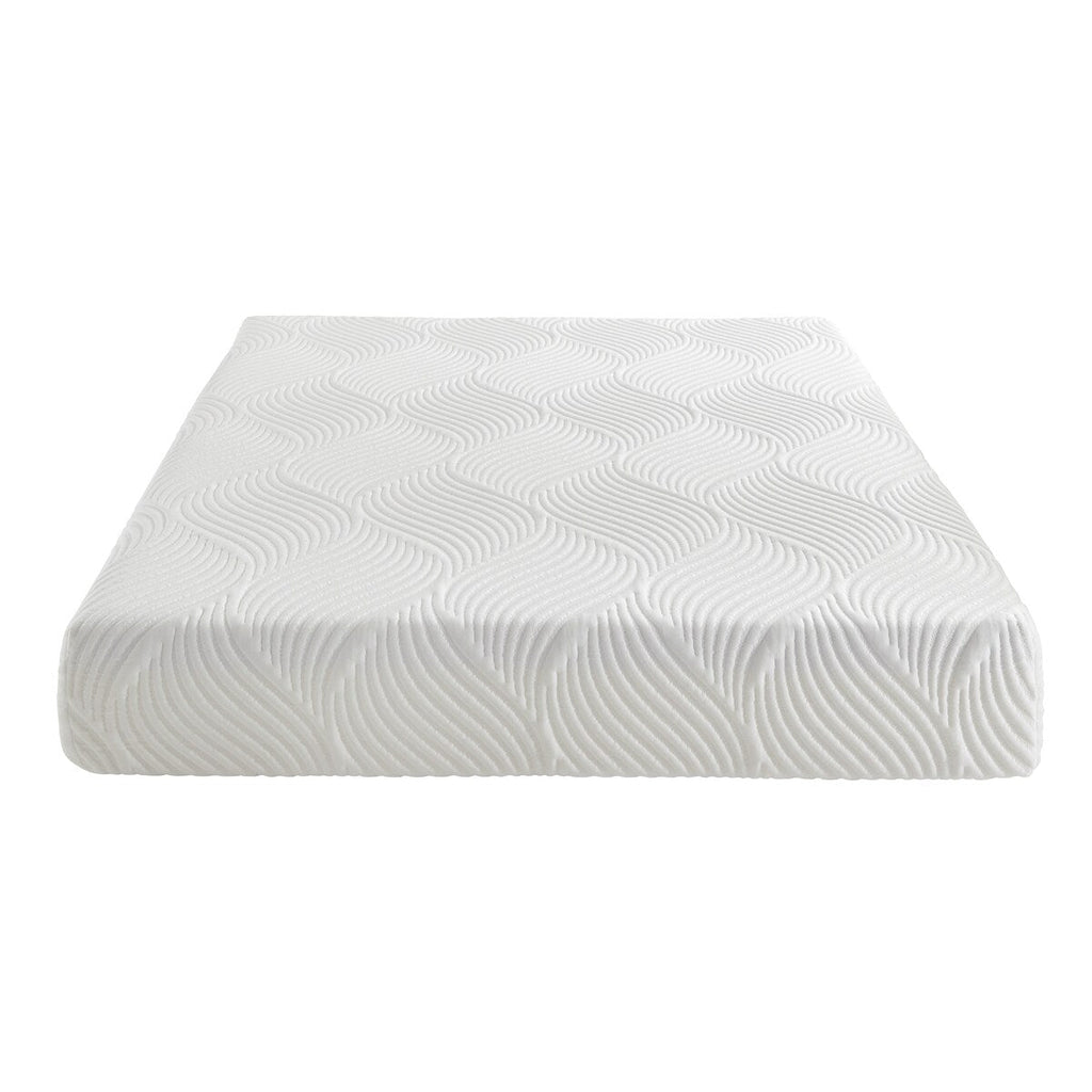 Matelas California King Size respirant en mousse à mémoire de forme Cool Gel, blanc, matelas en boîte, matelas confort