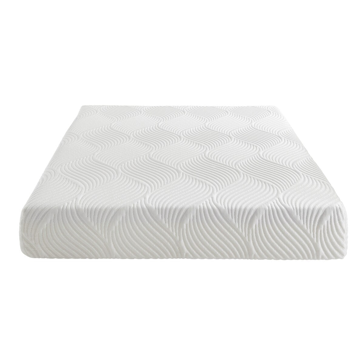 Matelas California King Size respirant en mousse à mémoire de forme Cool Gel, blanc, matelas en boîte, matelas confort