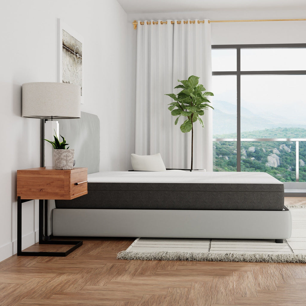 Matelas en mousse à mémoire de forme avec gel de taille moyenne