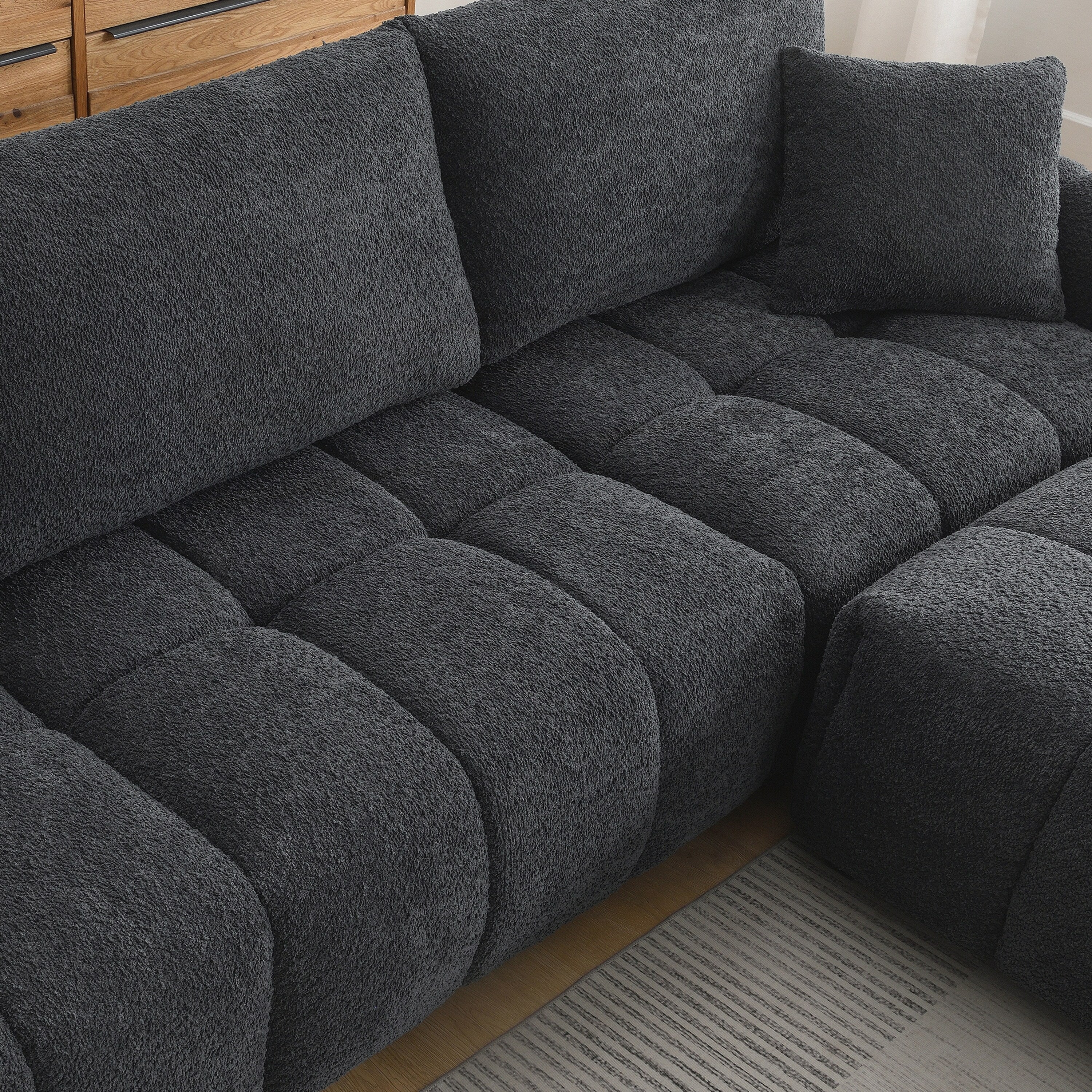 Canapé sectionnel modulaire de 110 pouces