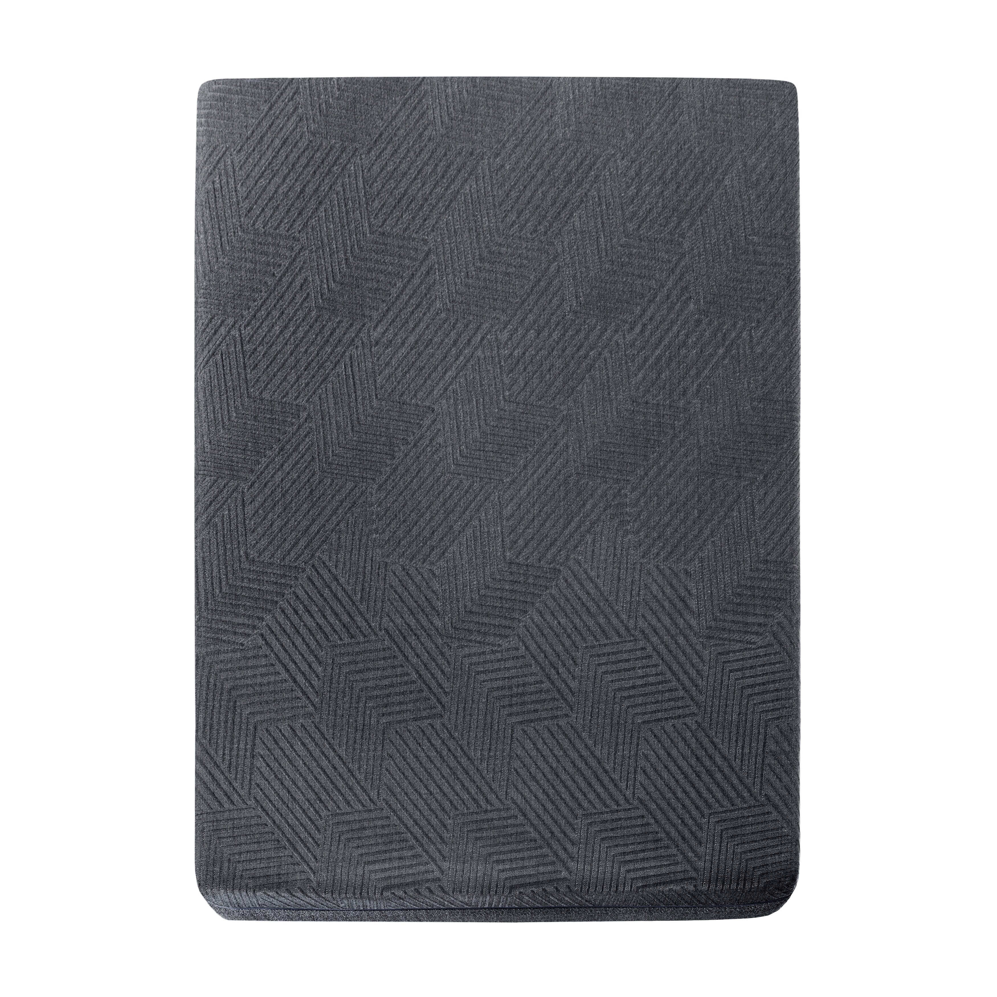 Matelas double 11 pouces en mousse à mémoire de forme infusée de gel au thé vert, gris, matelas dans une boîte