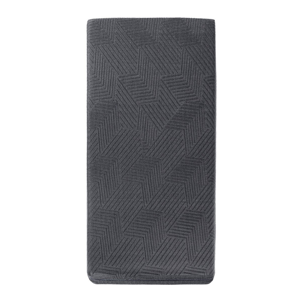 Matelas double 11 pouces en mousse à mémoire de forme infusée de gel au thé vert, gris, dans une boîte