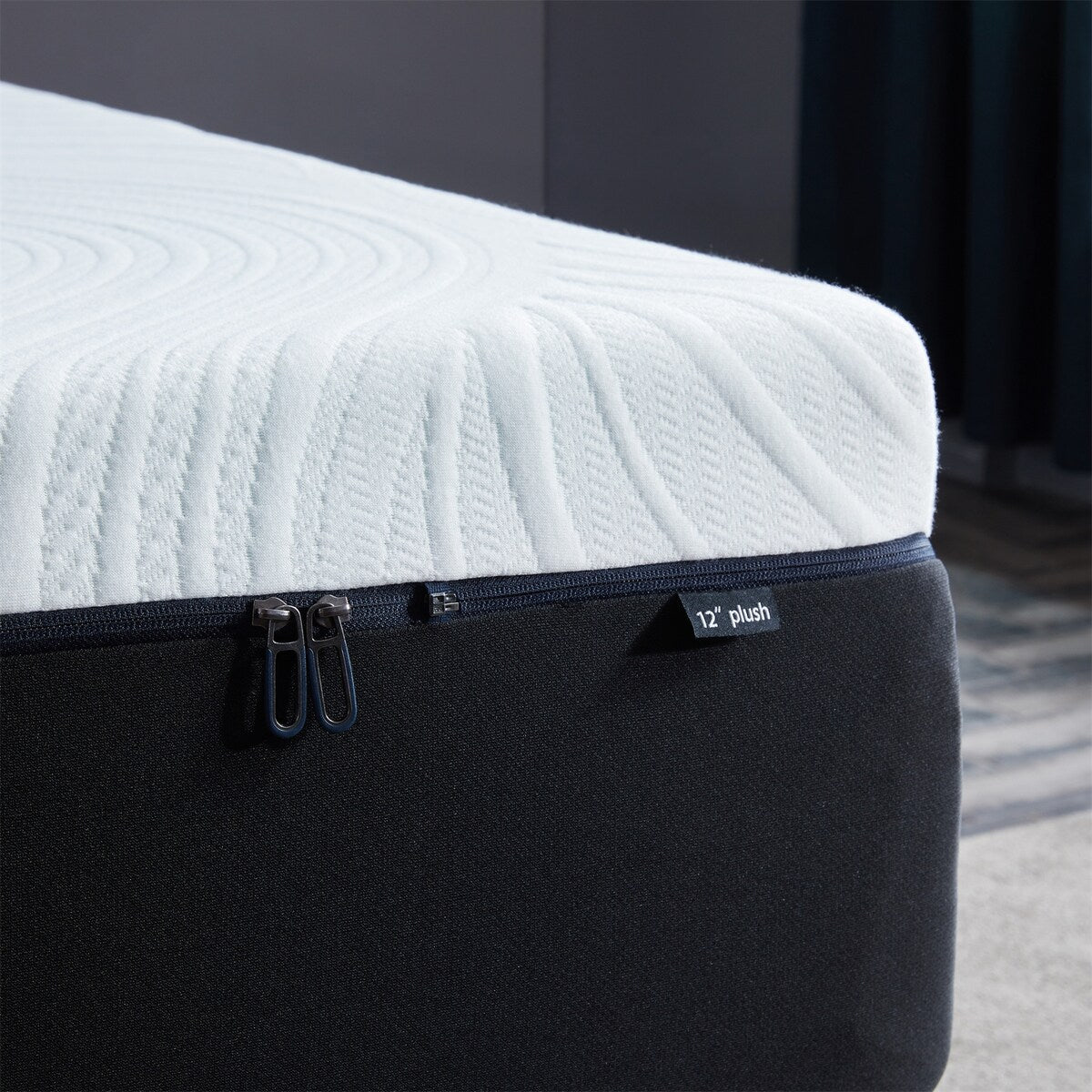 Matelas en mousse à mémoire de forme avec gel de 12 pouces (double) - Matelas rafraîchissant moelleux moyen