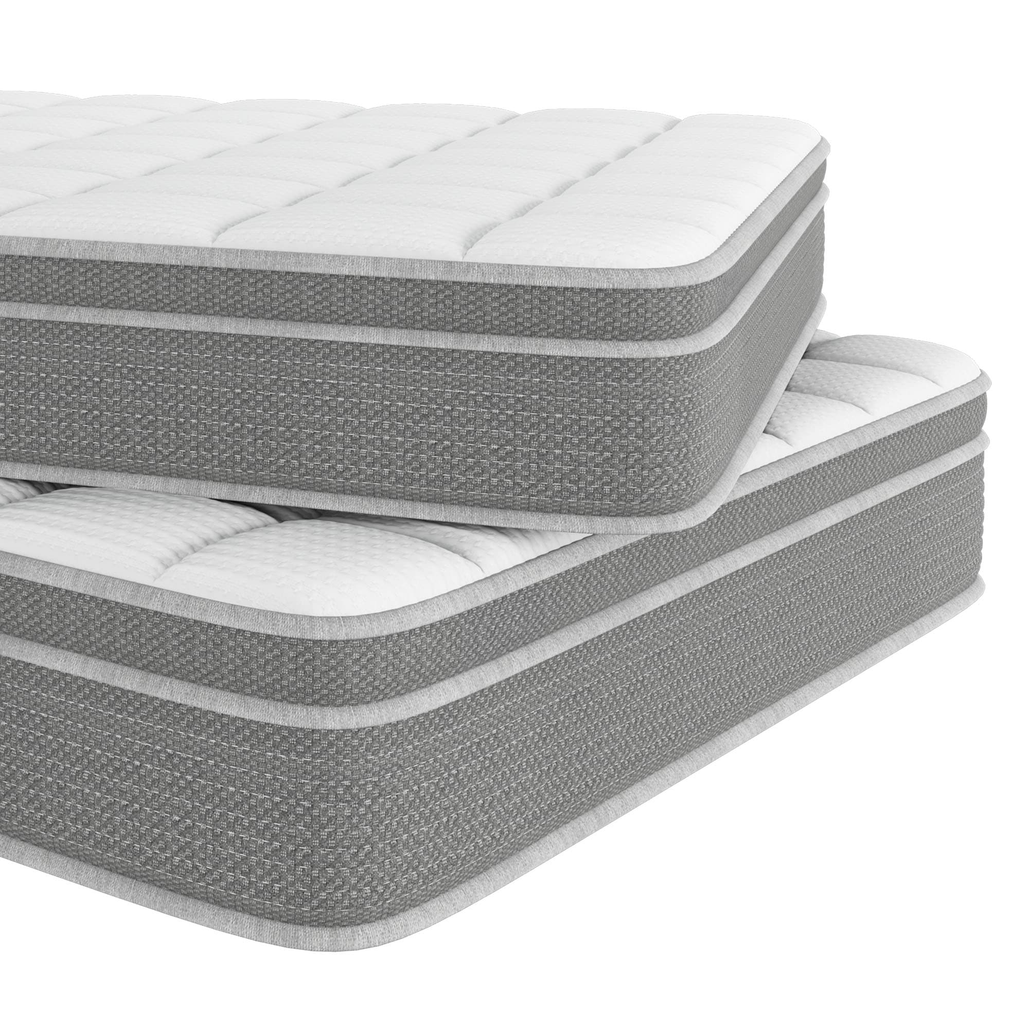 Ressorts ensachés en mousse à mémoire de forme hybride de 12 pouces