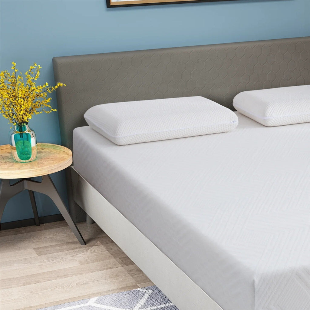 12 inch Memory Foam Mattress, Cooling Gel Green Tea Mattress Bed in a Box, CertiPUR-US Certified