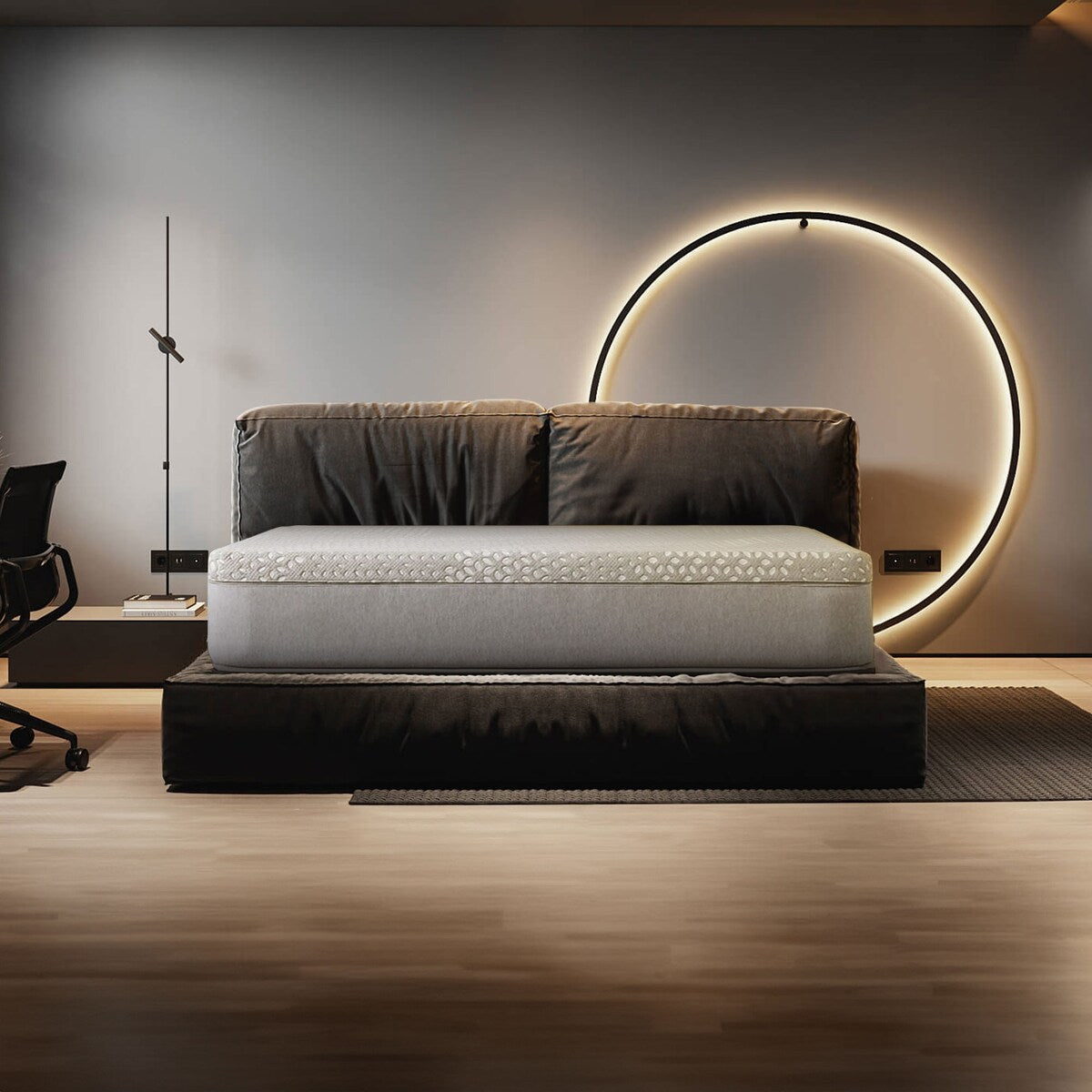 Matelas en mousse 12 pouces - Medium - Cal King, mousses spéciales Conform et Cushion
