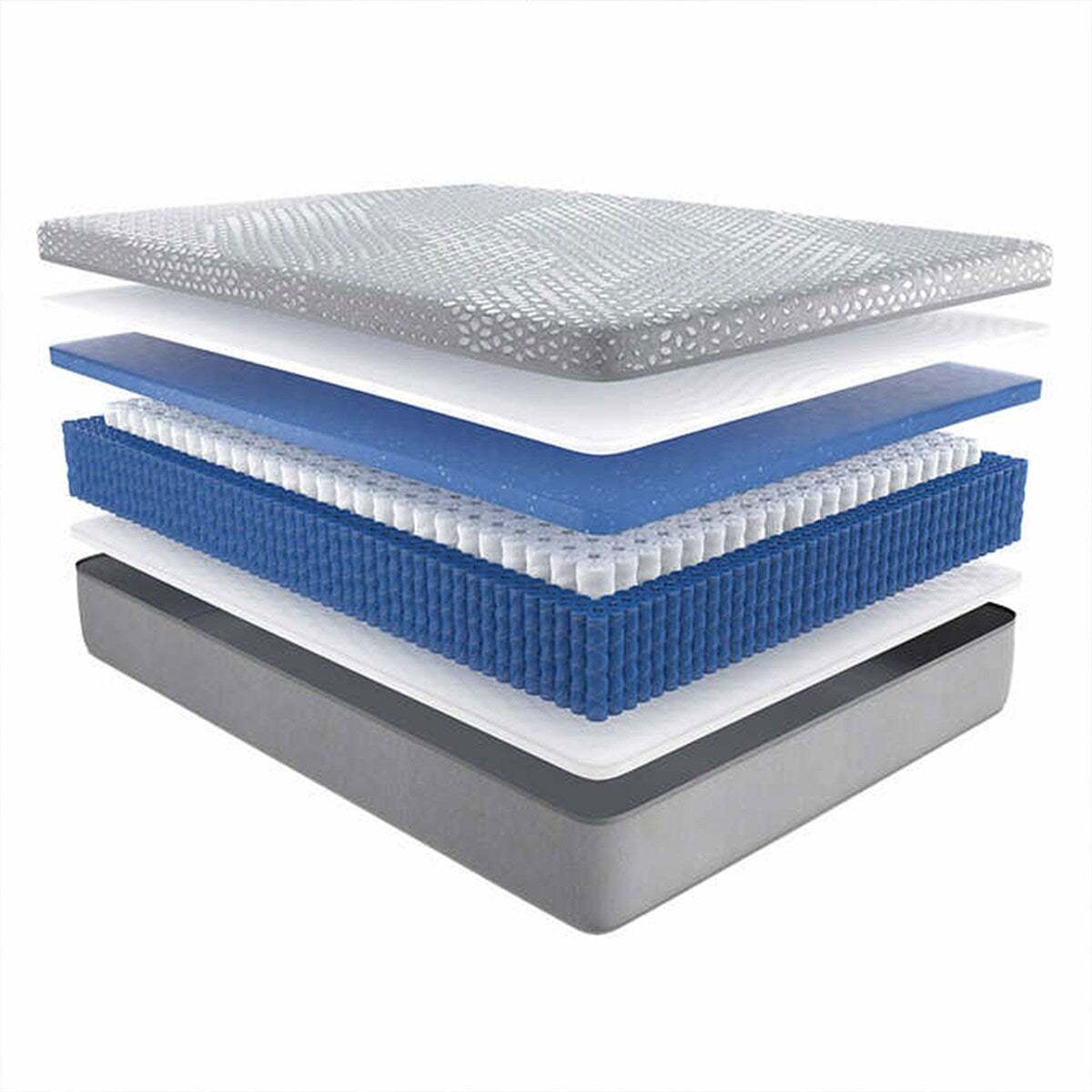 Matelas hybride 12 - Medium - King, mousses spéciales Conform et Cushion