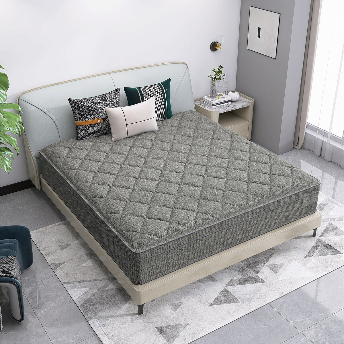 14 Inch Hybrid Mattress in a Box with Gel Memory Foam