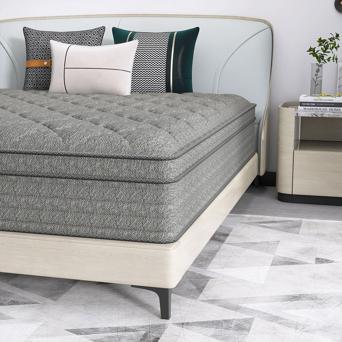 14 Inch Hybrid Mattress in a Box with Gel Memory Foam