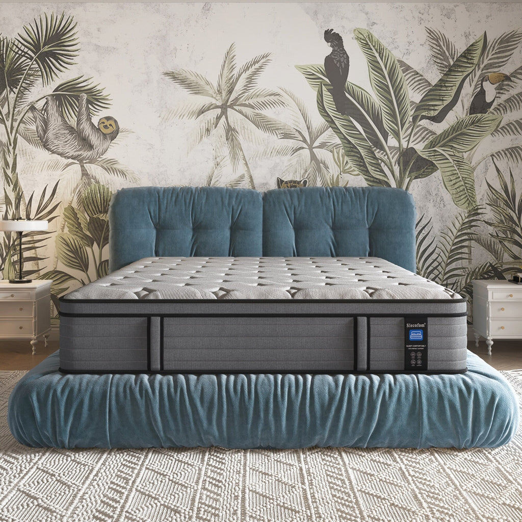 14-inch Firm Euro Top Gel Memory Foam Hybrid Mattress in a Box
