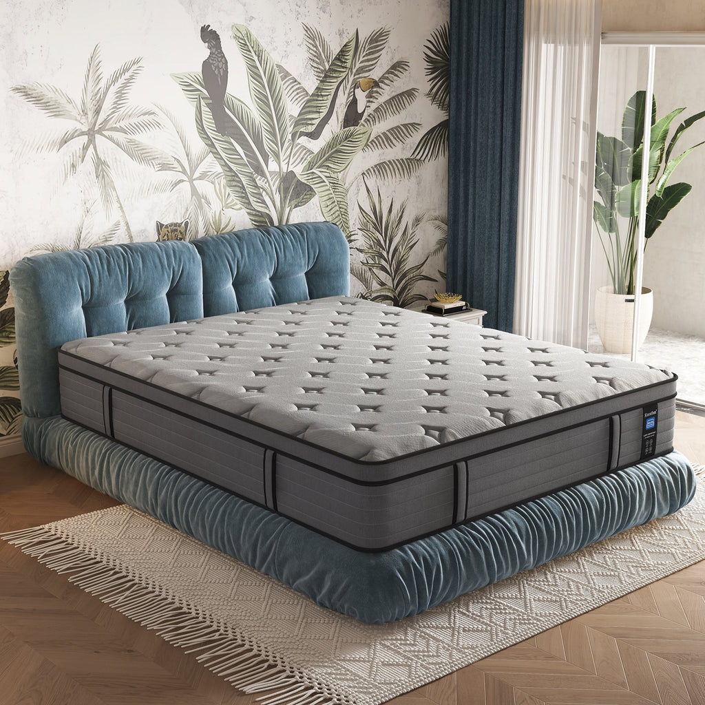 14-inch Firm Euro Top Gel Memory Foam Hybrid Mattress in a Box