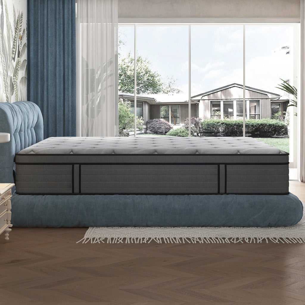 14-inch Firm Euro Top Gel Memory Foam Hybrid Mattress in a Box