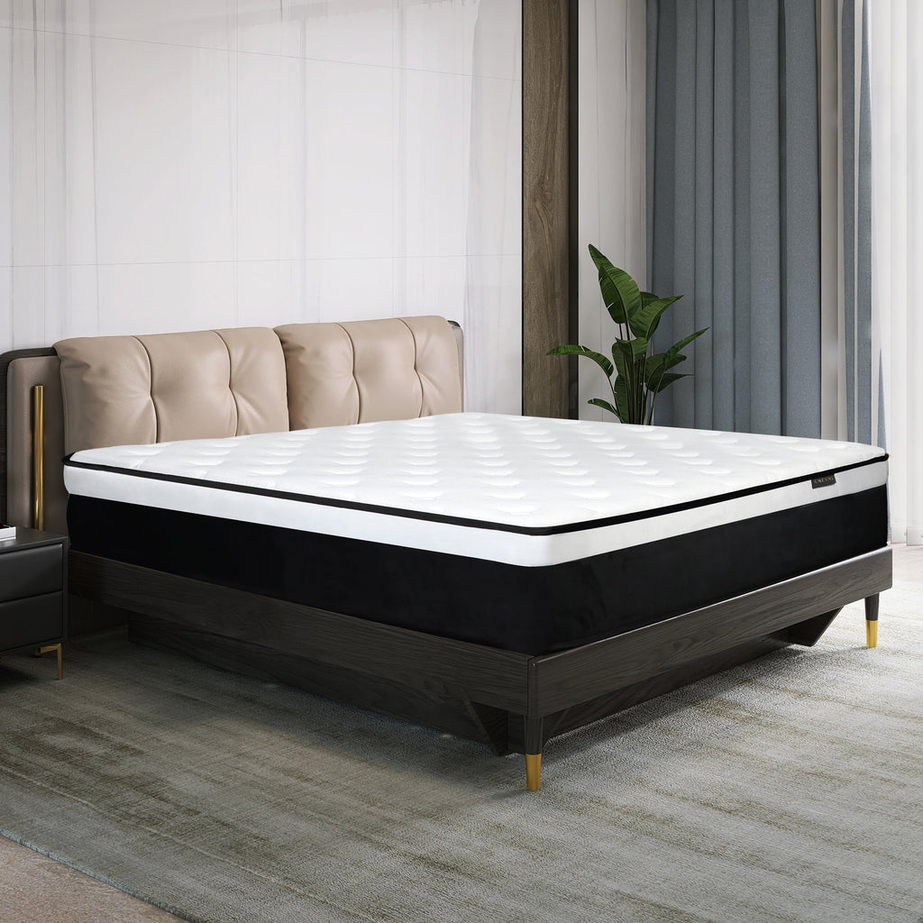 14 Medium Pocket Spring Hybrid Twin Mattress Euro Top
