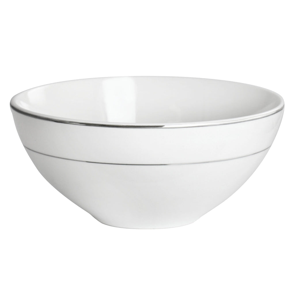 Service de table rond en porcelaine de 16 pièces avec deux bols