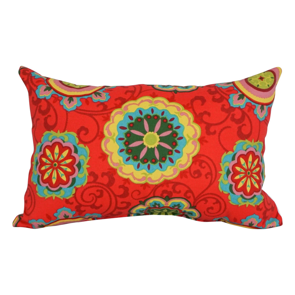Coussins d'extérieur 19 x 11 pouces (lot de 2, motifs variés) - 19 x 11