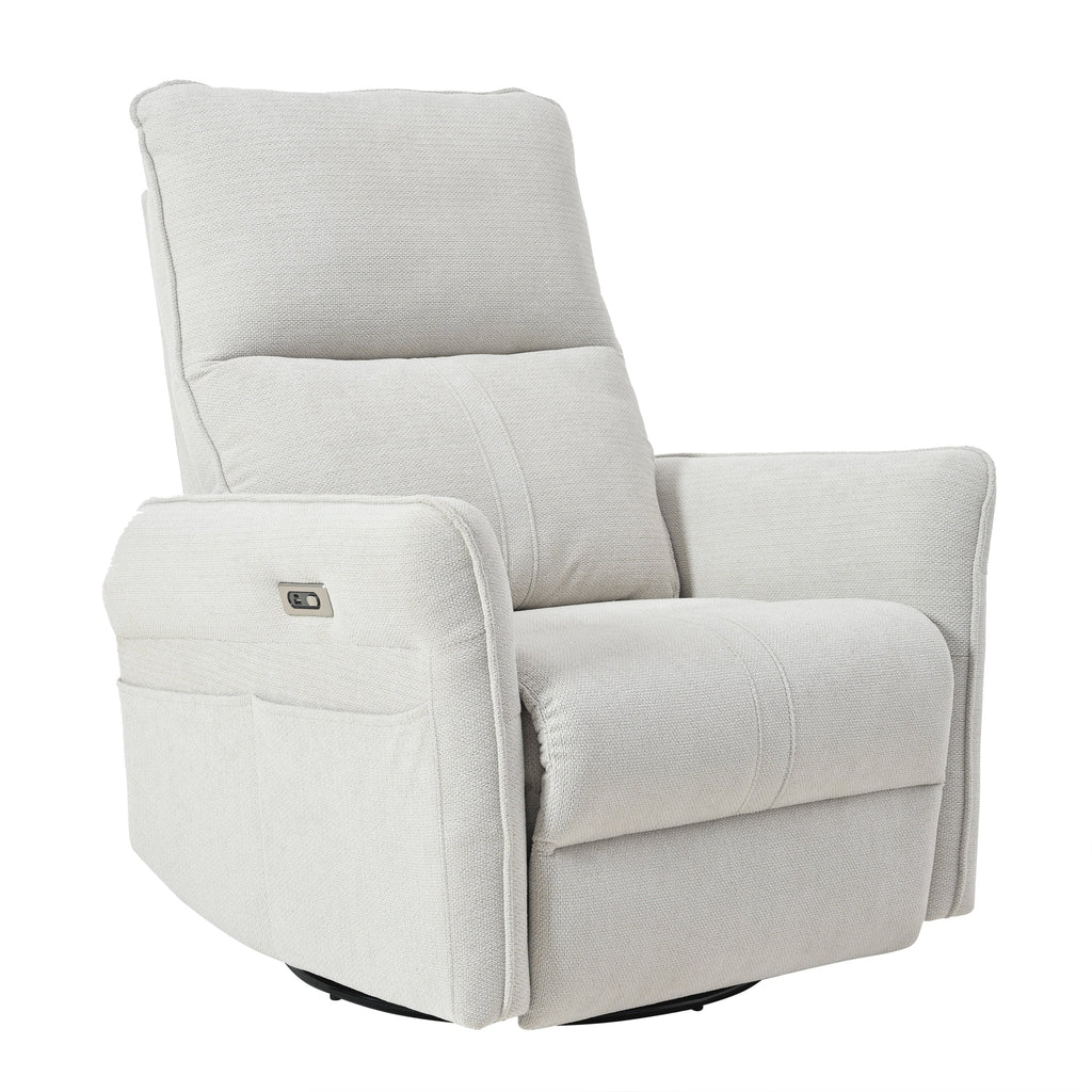 Fauteuil inclinable électrique pivotant à 270° avec ports USB