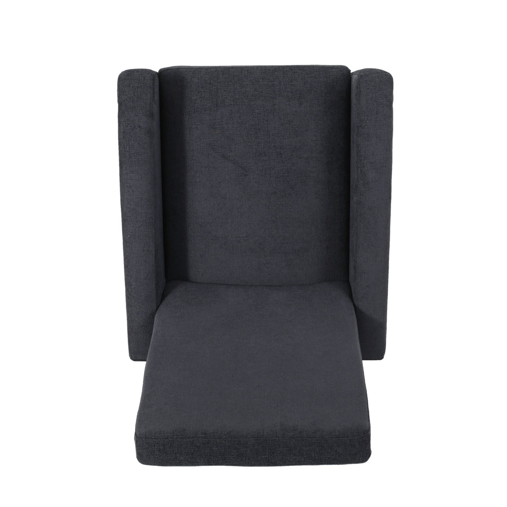 Fauteuil inclinable manuel en bois de 27 po de large