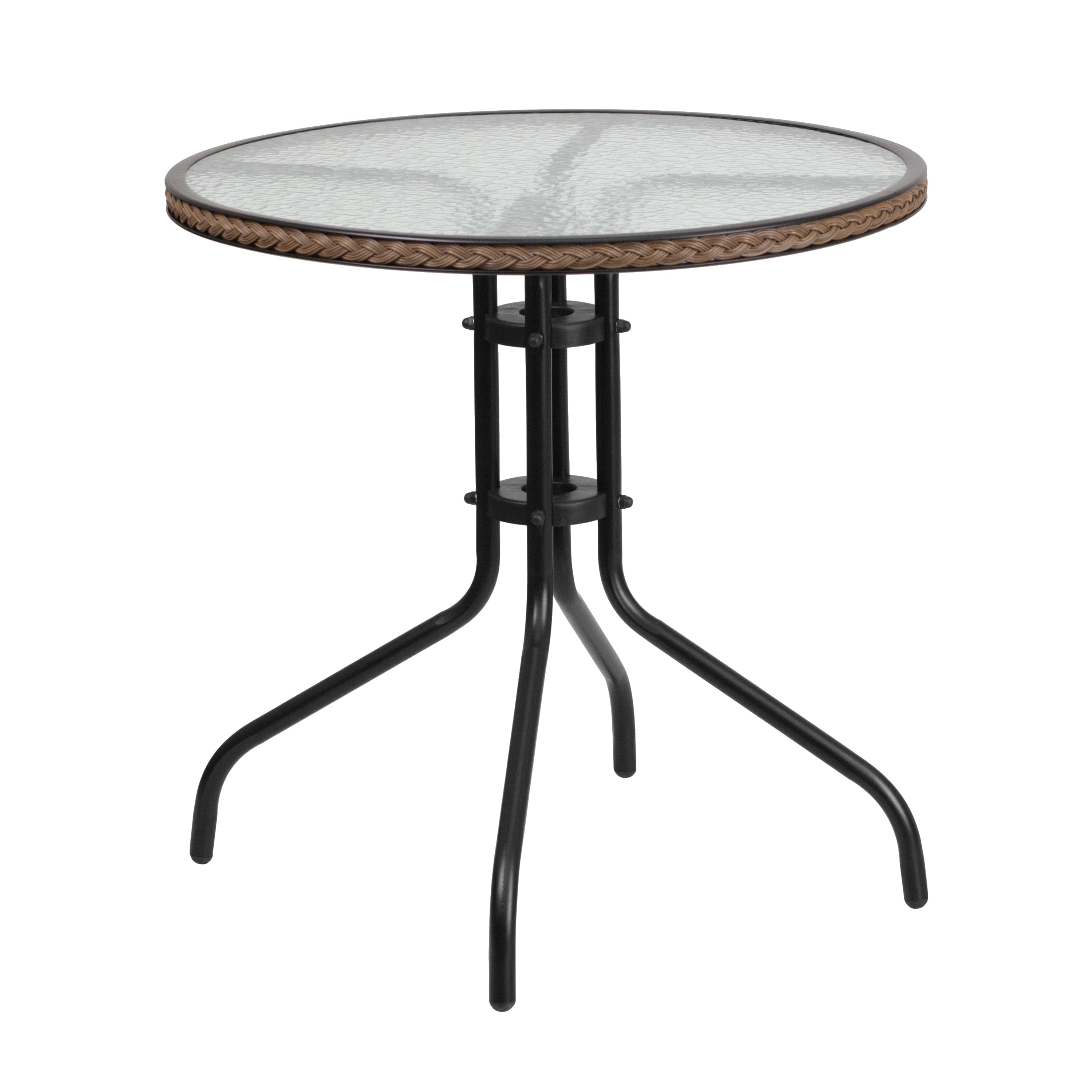 3-piece Outdoor Table/Chair Set - 28.75W x 28.75D x 28H