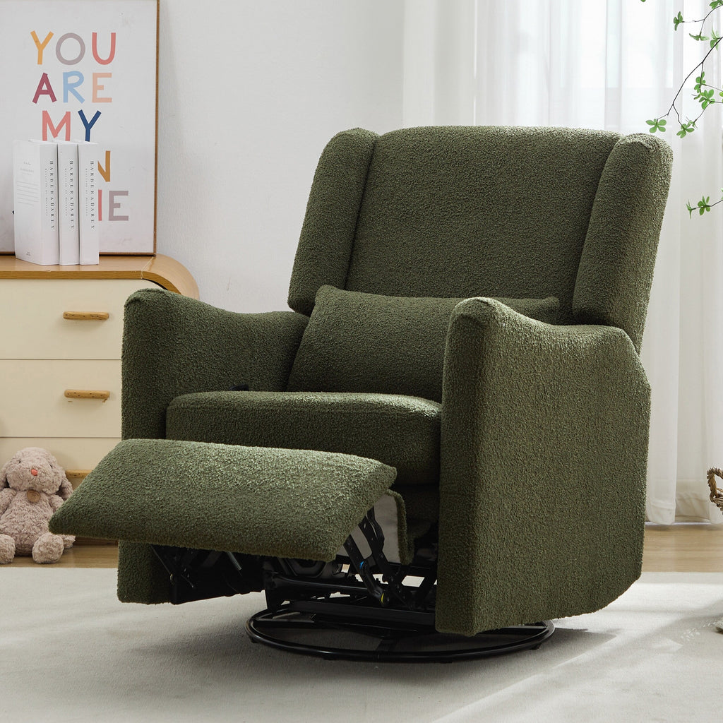 29.5'' Wide Wingback Swivel Rocker Recliner Chair