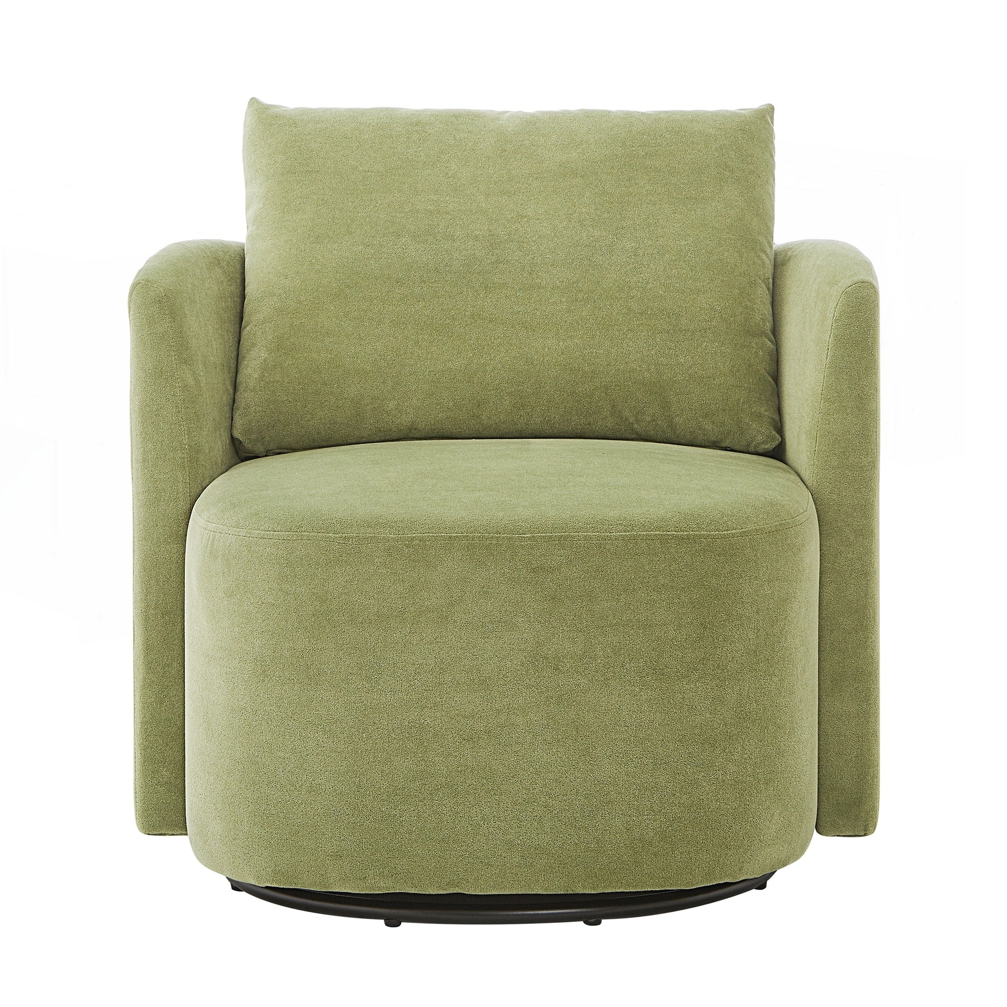 Fauteuil d'appoint en forme de tonneau de 29,9 pouces