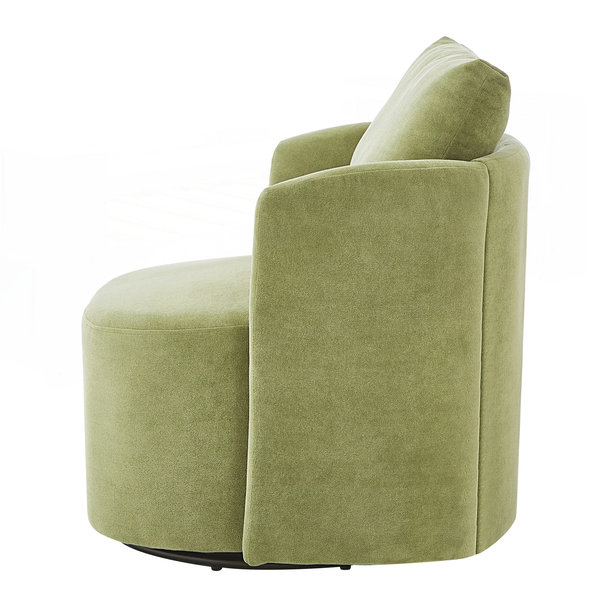 Fauteuil d'appoint en forme de tonneau de 29,9 pouces