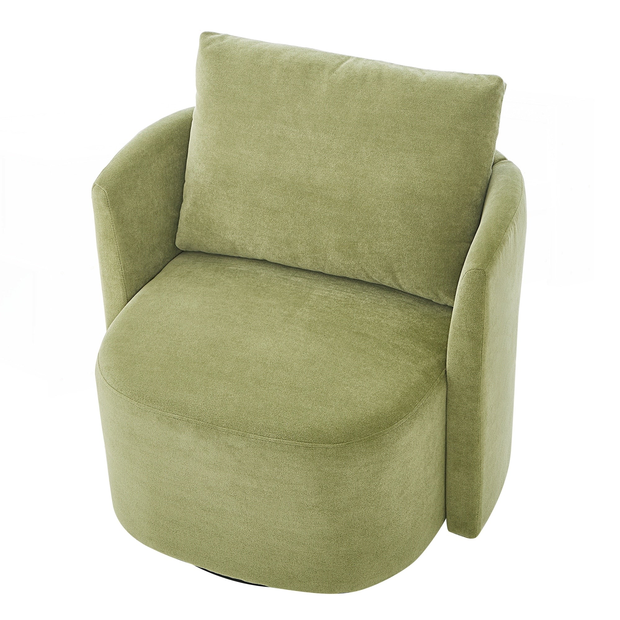 Fauteuil d'appoint en forme de tonneau de 29,9 pouces
