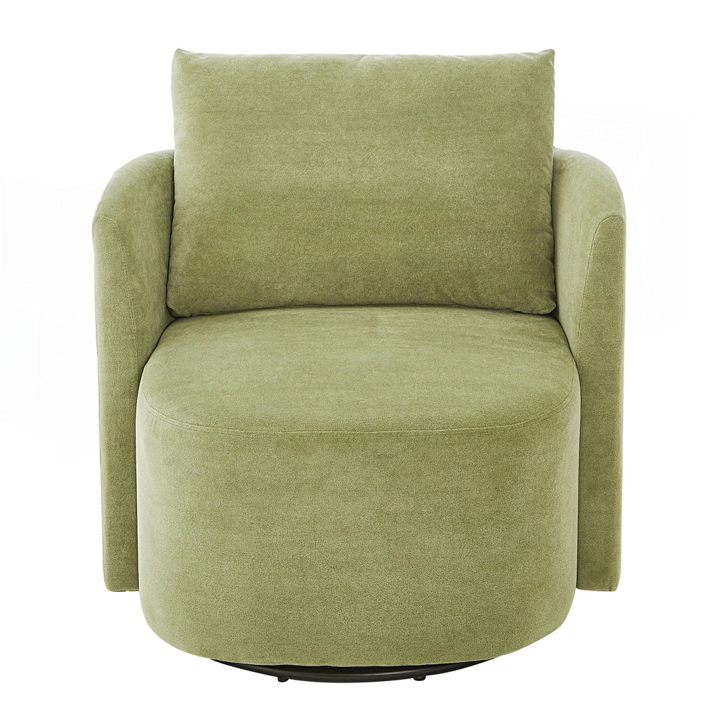 Fauteuil d'appoint en forme de tonneau de 29,9 pouces