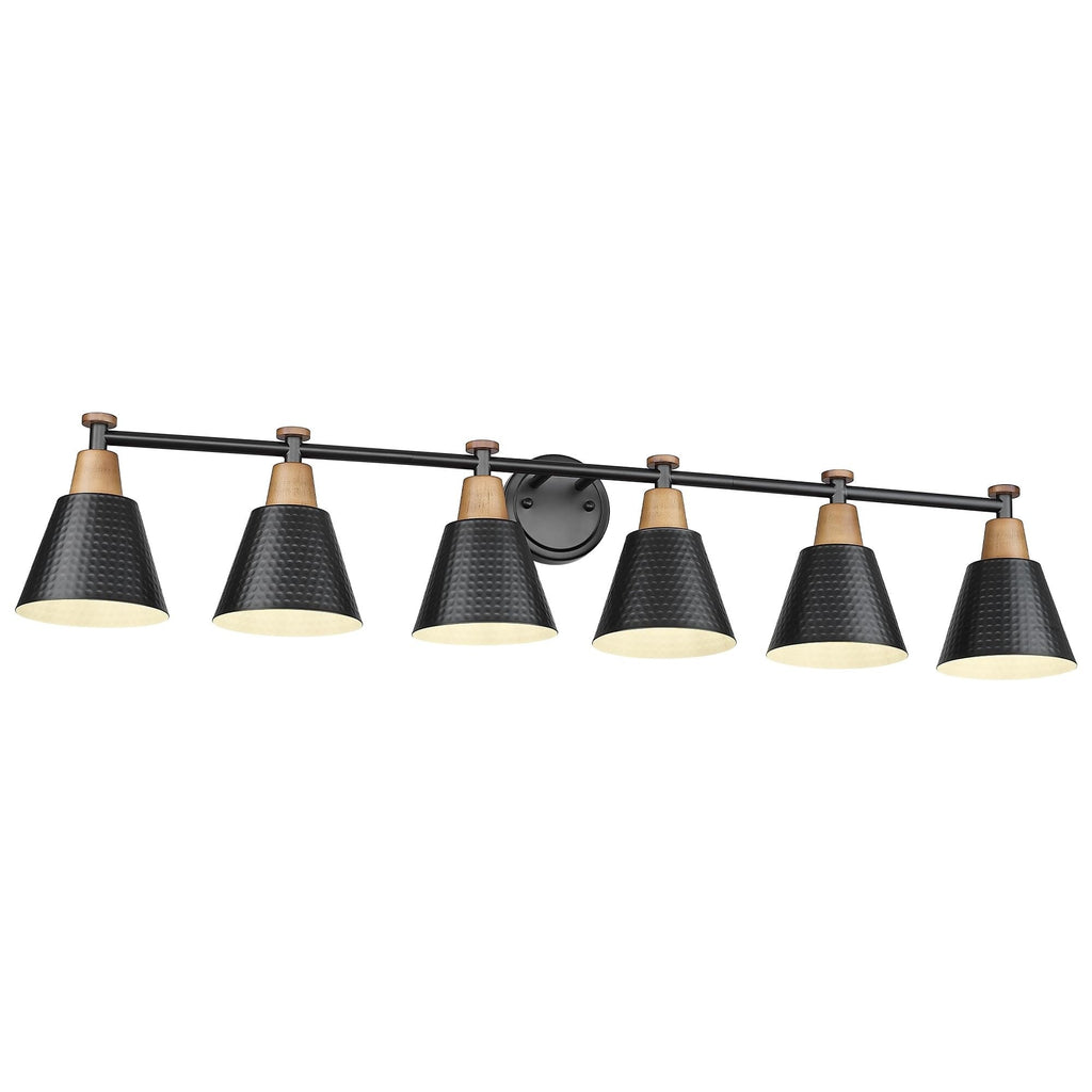 Luminaire de salle de bain moderne à 3, 5 ou 6 lampes