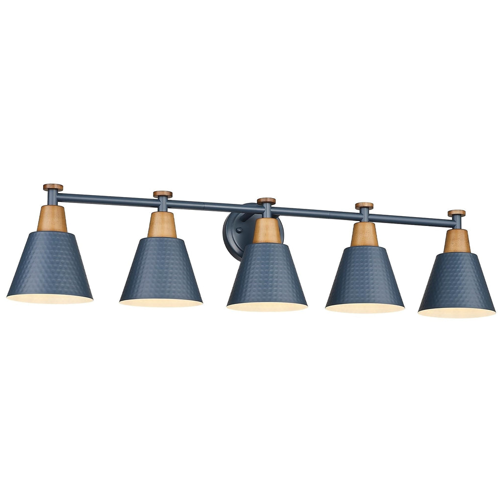 Luminaire de salle de bain moderne à 3, 5 ou 6 lampes