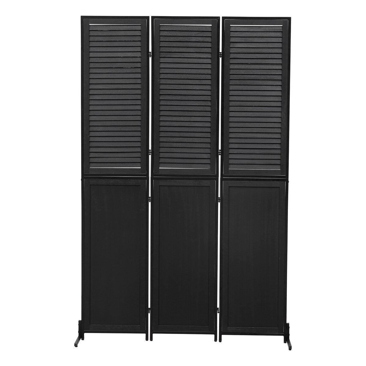 Cloisons de séparation à 3 panneaux et écran de confidentialité pliable en bois naturel, cloison de séparation de 1,8 m pour séparation de pièce
