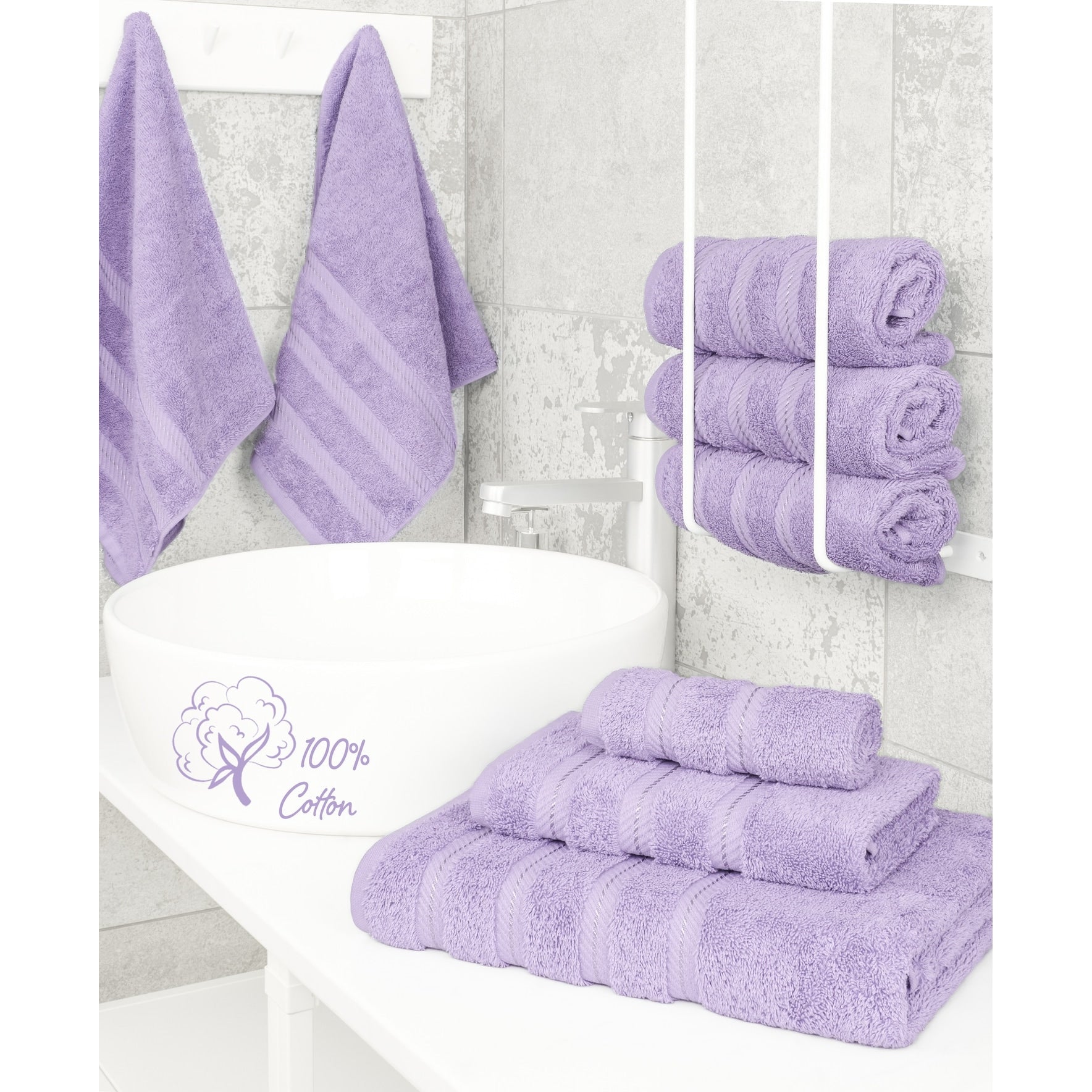 Ensemble de serviettes de bain 3 pièces 100 % coton Serviettes de bain turques de luxe Serviettes de toilette extra larges Ensemble de liquidation
