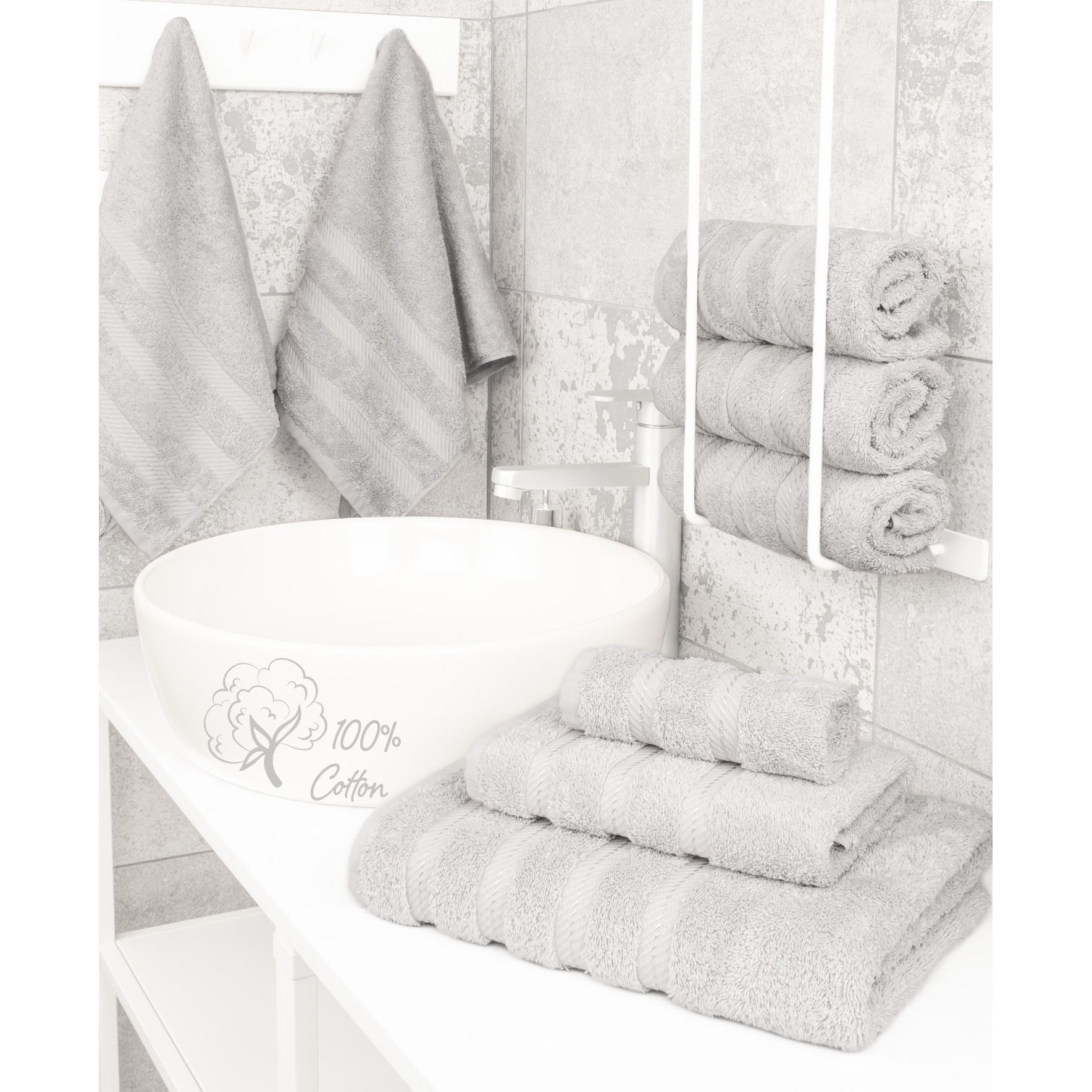 Ensemble de serviettes de bain 3 pièces 100 % coton Serviettes de bain turques de luxe Serviettes de toilette extra larges Ensemble de liquidation