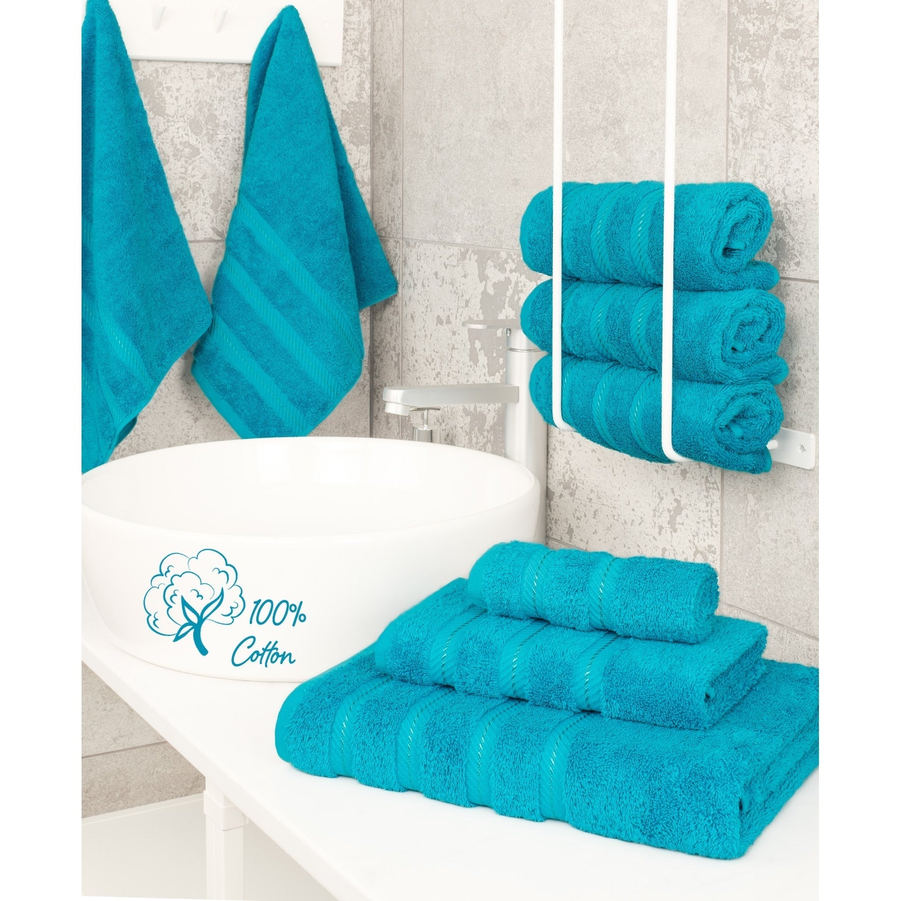 Ensemble de serviettes de bain 3 pièces 100 % coton Serviettes de bain turques de luxe Serviettes de toilette extra larges Ensemble de liquidation
