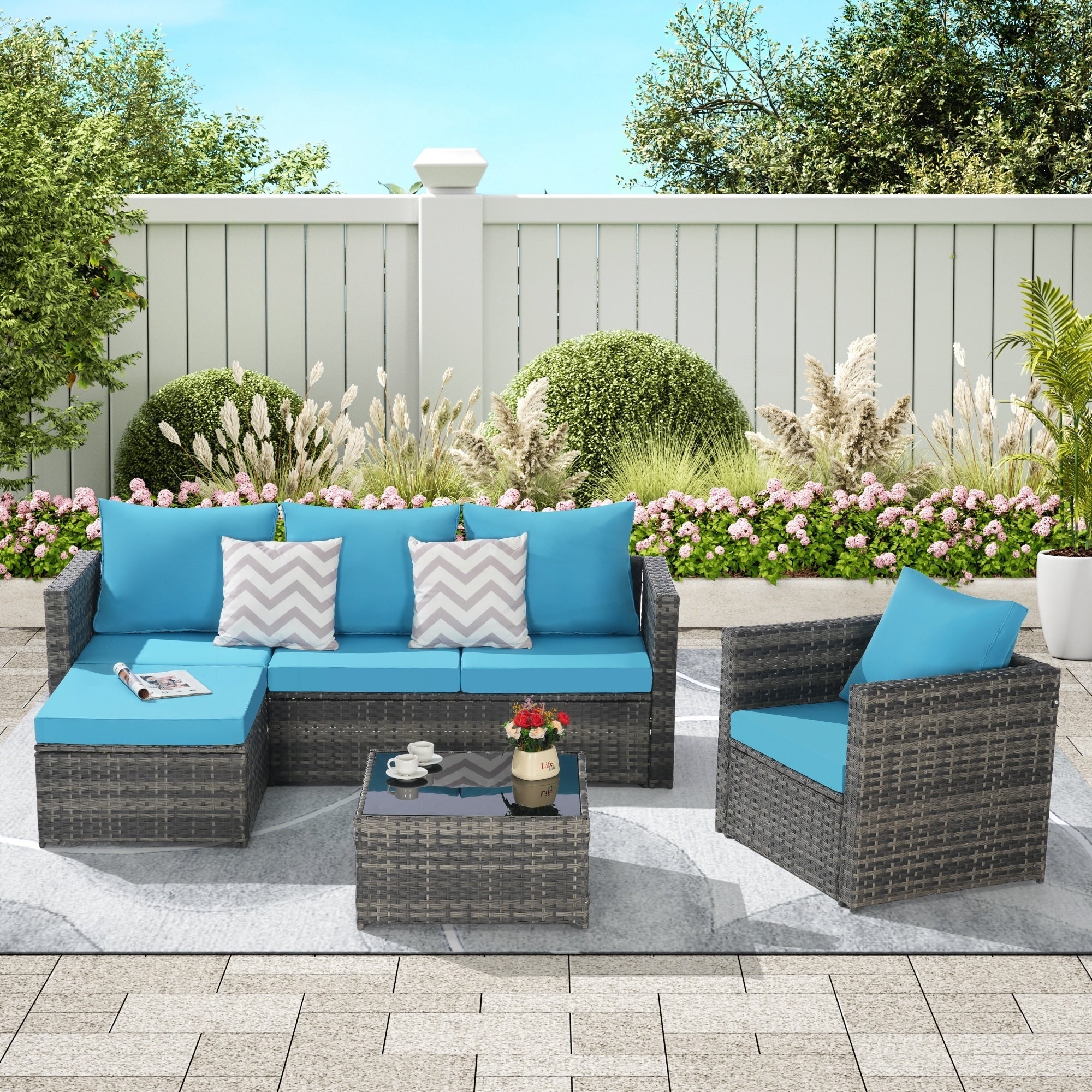 3 Pieces Patio Furniture Set