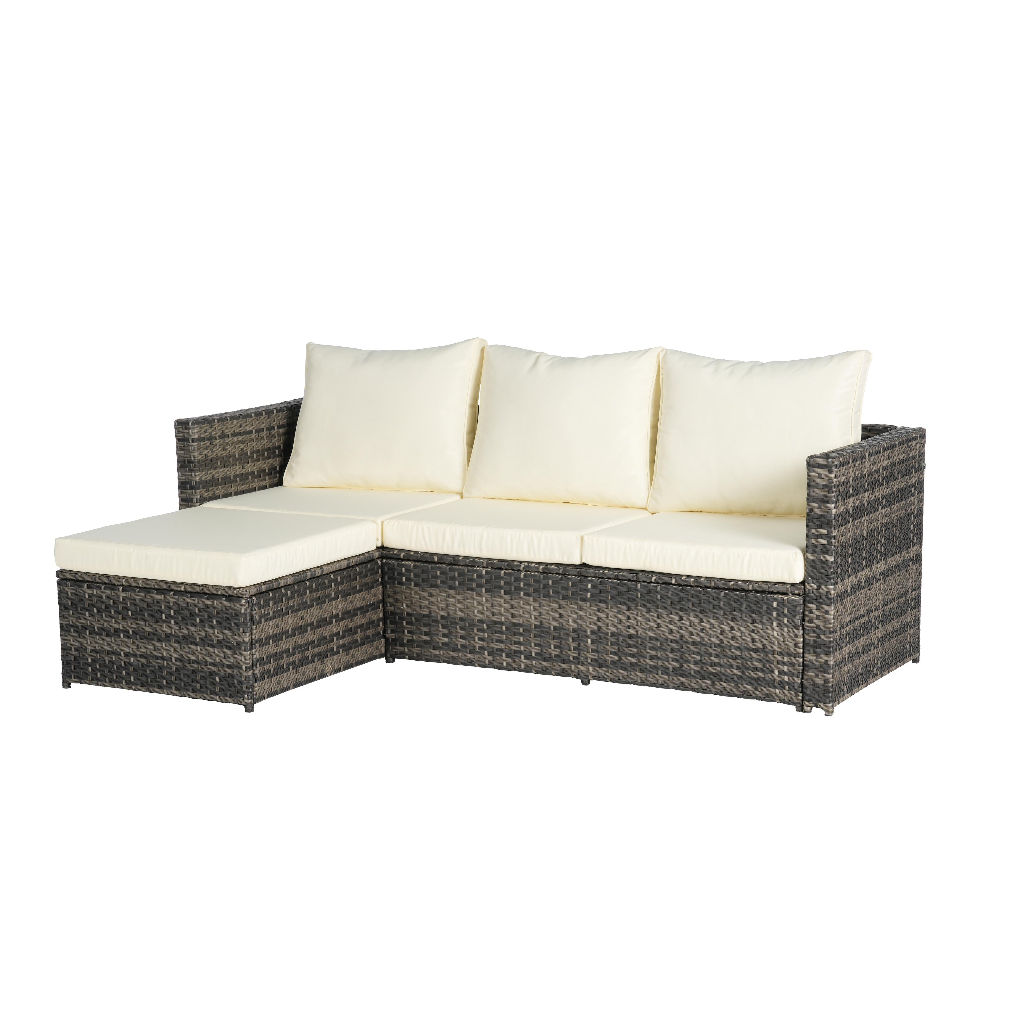 3 Pieces Patio Furniture Set