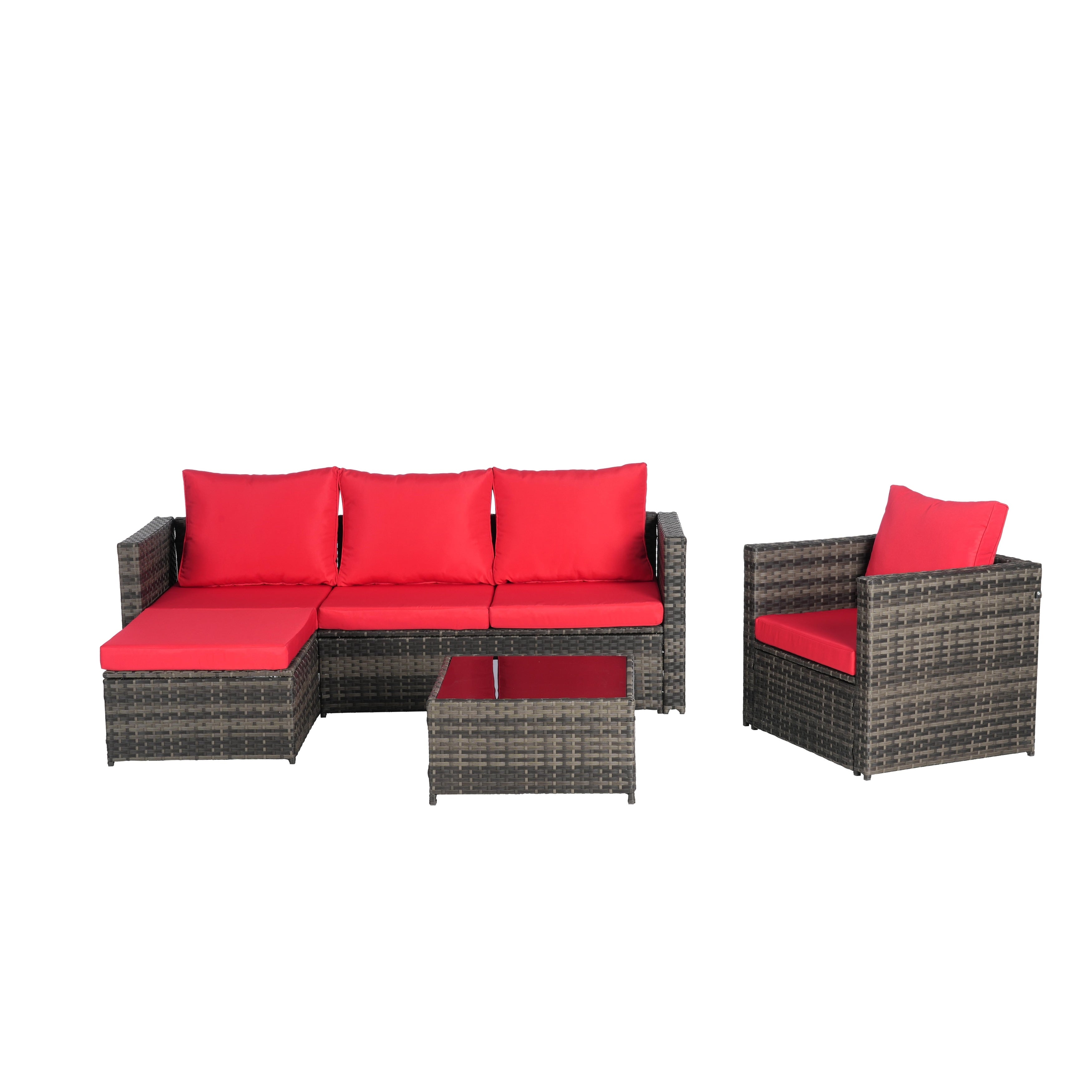 3 Pieces Patio Furniture Set